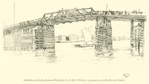 Old Battersea Bridge by James Abbott McNeill Whistler